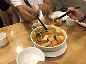 Laksa  at The Original Buddha Bodai - Kosher Vegetarian Restaurant in New York City