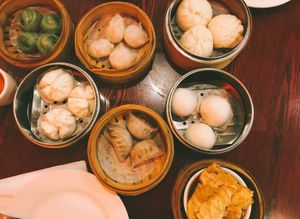 ALL vegan dim sum! at The Original Buddha Bodai - Kosher Vegetarian Restaurant in New York City