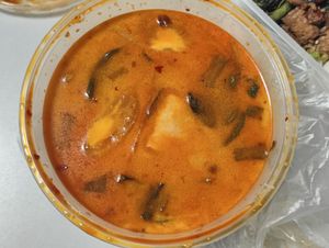 Tom yum soup at Miss Thai Chef in West Singapore