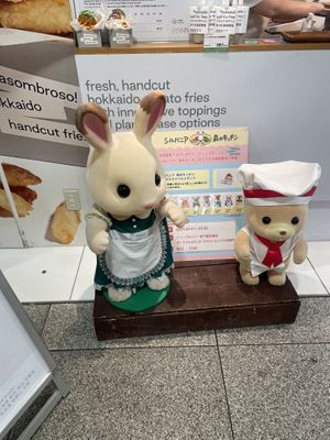 Cute little bunnies  at CTS - Asombroso - アソンブロッソ！新千歳空港店 in Hokkaido