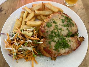 Parma  at The Korumburra Middle Hotel in Korumburra