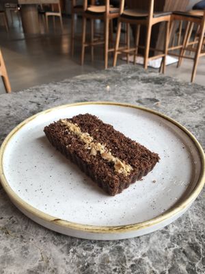 Chocolate avocado tart  at ORIGIN 33 - The Galleria Mall in Abu Dhabi
