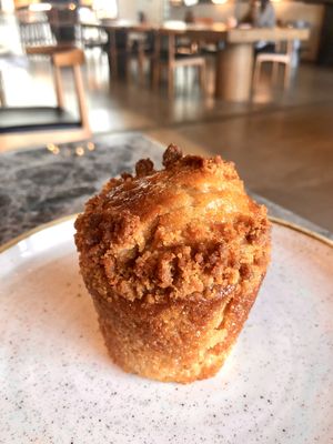Salted caramel muffin  at ORIGIN 33 - The Galleria Mall in Abu Dhabi