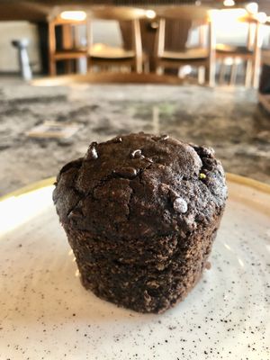 Double chocolate muffin   at ORIGIN 33 - The Galleria Mall in Abu Dhabi