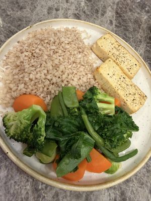 Protein rice with tofu   at ORIGIN 33 - The Galleria Mall in Abu Dhabi