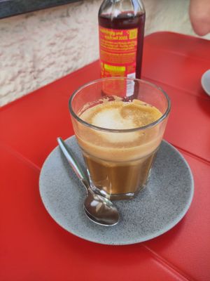 Flat white at etisch. in Munich