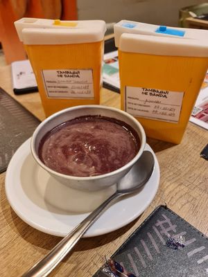 Açai at Tambaqui de Banda in Manaus