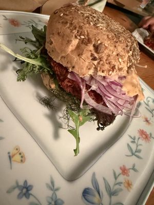 Veganer Bürger  at Foodporn in Sylt