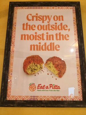 Advert 😀 at Eat a Pitta in Bath