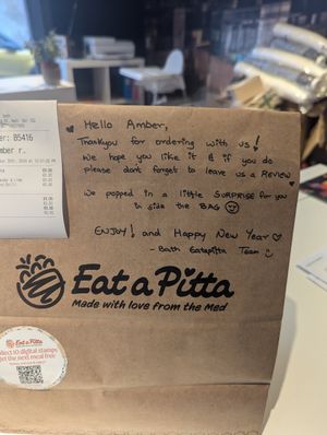  at Eat a Pitta in Bath