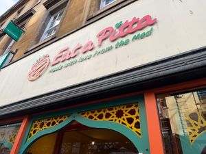 Outside at Eat a Pitta in Bath