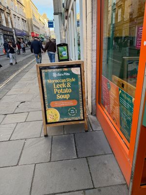 Outside at Eat a Pitta in Bath