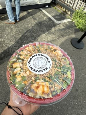 Poke bowl at Vegan Exchangee  at Element Vegan Cuisine - Pop Up in Long Beach