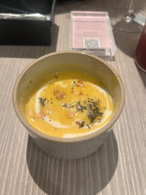 Seasonal soup. Delicious!  at plant more in Tokyo