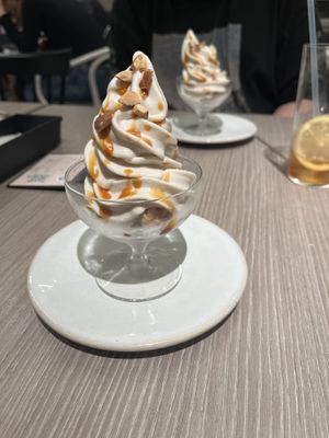 caramel ice creamm  at plant more in Tokyo