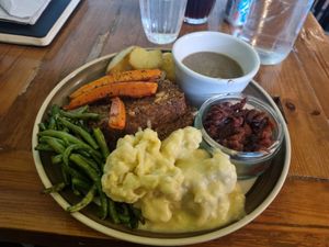 Nut roast at Mad Cucumber in Bournemouth