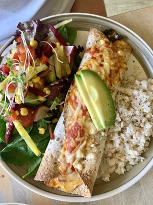 Enchiladas  at Mad Cucumber in Bournemouth