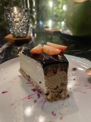 Chocolate miso (top 3 best cake of my life and I am French lol)  at The Raw Temple in Ubud