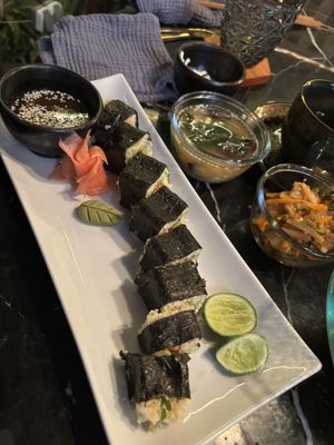 Sushi  at The Raw Temple in Ubud