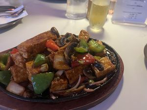 Sizzling tofu   at The Corner in New York City