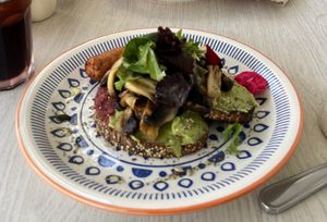 Toast vegan  at Flamingo's in Lanzarote