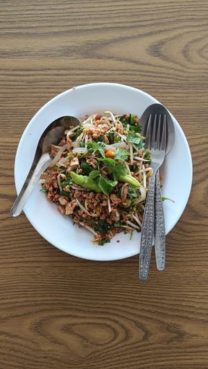  at White Lotus Vegetarian Restaurant in Vientiane