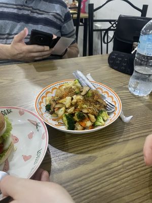   at White Lotus Vegetarian Restaurant in Vientiane