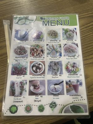   at White Lotus Vegetarian Restaurant in Vientiane