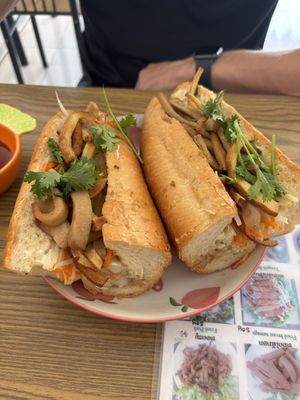 Sandwich  at White Lotus Vegetarian Restaurant in Vientiane