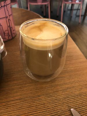 Soya cappuccino  at Circle Cafe - DIFC  in Dubai