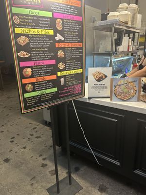 Full menu🤗  at Cena Vegan in Whittier