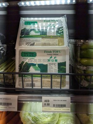 Tofu at Franprix - International Tower in Abu Dhabi