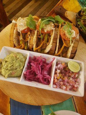 Tacos. at Green Point in Cusco