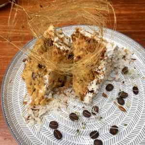Carrot cake at Green Point in Cusco