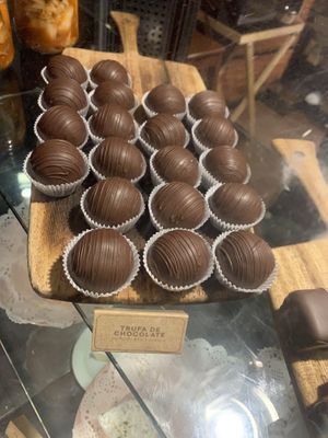 Vegan truffles  at Green Point in Cusco