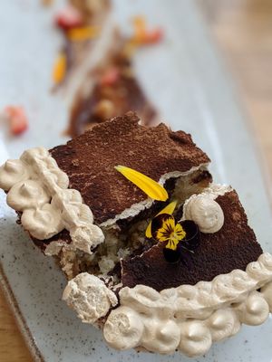 Tiramisu at Green Point in Cusco