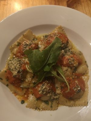 Ravioli at Green Point in Cusco