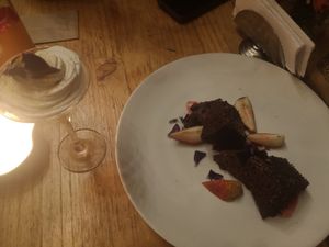 Dessert at Green Point in Cusco