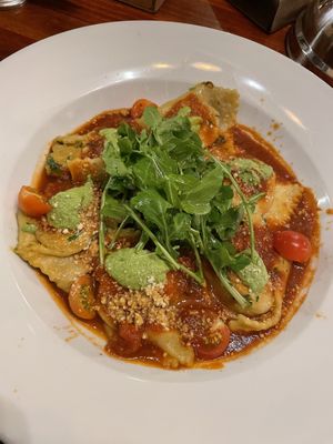 Ravioli 💪🏻  at Green Point in Cusco