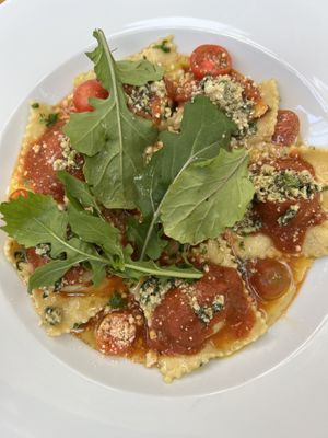 Ravioli  at Green Point in Cusco