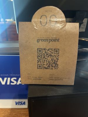 Menu  at Green Point in Cusco