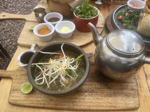 Ramen  at Green Point in Cusco