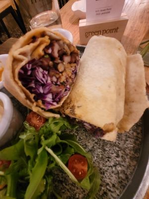 Burrito at Green Point in Cusco