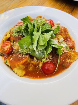 Ravioli  at Green Point in Cusco
