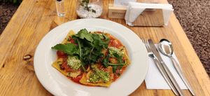 Ravioli at Green Point in Cusco