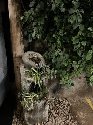 Water feature   at Green Point in Cusco