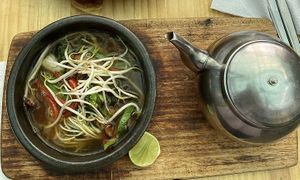 Ramen  at Green Point in Cusco