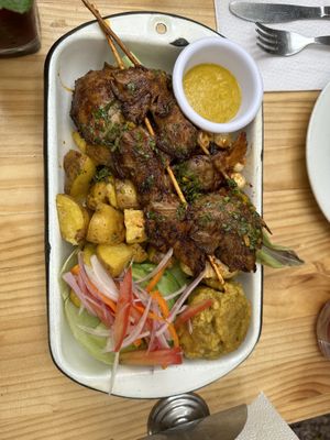 Cusco Grill Platter  at Green Point in Cusco