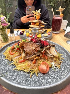 Hash Brown  at Green Point in Cusco