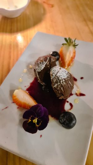 Choclate Truffle at Green Point in Cusco